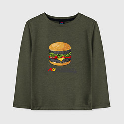 Детский лонгслив VAGburger tyres