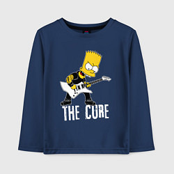 Детский лонгслив The Cure Барт Симпсон рокер
