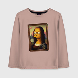 Детский лонгслив Mona Simpson