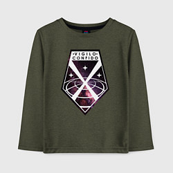 Детский лонгслив Vigilo confido space