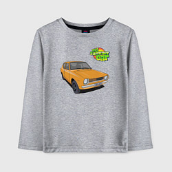 Детский лонгслив My summer car yellow