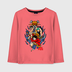 Детский лонгслив One Piece run