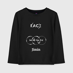 Детский лонгслив JIMIN FACE Set Me Free