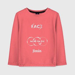 Детский лонгслив JIMIN FACE Set Me Free