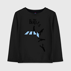 Лонгслив хлопковый детский The Beatles: break down, цвет: черный