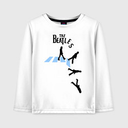 Лонгслив хлопковый детский The Beatles: break down, цвет: белый