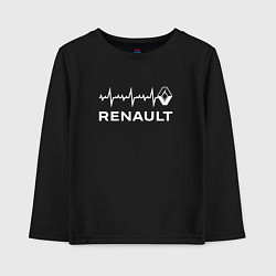 Детский лонгслив Renault в сердце