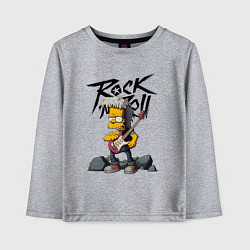 Детский лонгслив Simpsons Rock