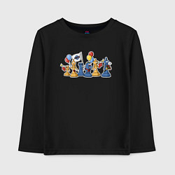 Детский лонгслив Шахматный парад 1 мая