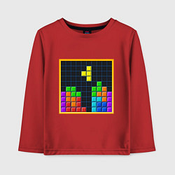 Детский лонгслив Tetris