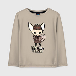 Детский лонгслив Detective Fenneko