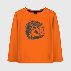 Детский лонгслив Маленький ежик
