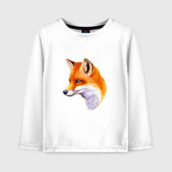Детский лонгслив Лисичка красавица