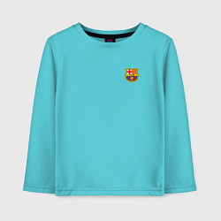 Детский лонгслив ФК Барселона эмблема