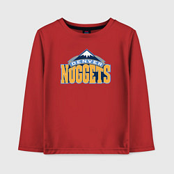 Детский лонгслив Denver Nuggets