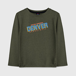 Детский лонгслив Denver west