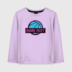 Детский лонгслив Miami Heat team