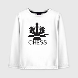 Детский лонгслив Chess play