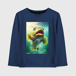 Детский лонгслив Большой карп