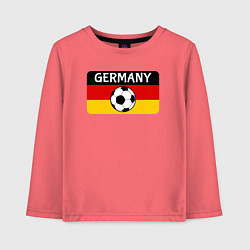 Детский лонгслив Football Germany