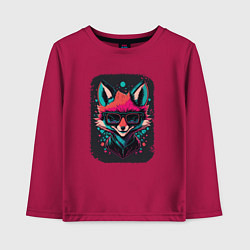 Детский лонгслив Playful fox