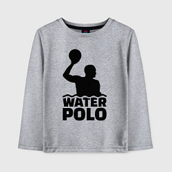 Детский лонгслив Водное поло