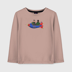 Детский лонгслив Ким Чен Ын и Биг Смоук