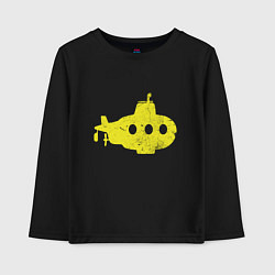 Детский лонгслив Желтая подводная лодка