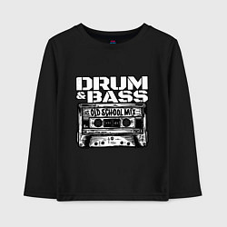 Детский лонгслив Dnb oldschool