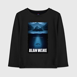Детский лонгслив История Алана Вейка