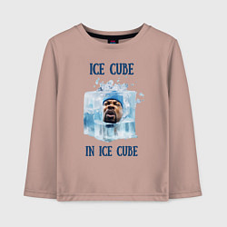 Детский лонгслив Ice Cube in ice cube