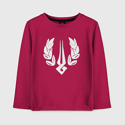 Детский лонгслив Загрей лого