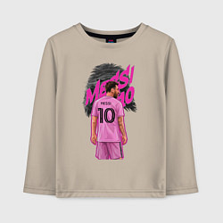 Детский лонгслив Лионель Месси Интер Майами 10