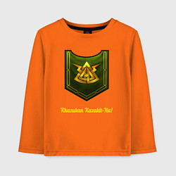 Лонгслив хлопковый детский Карак Изор Warhammer: Total War, цвет: оранжевый