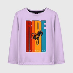 Детский лонгслив MTB - ride