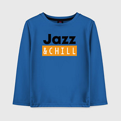 Детский лонгслив Jazz and chill