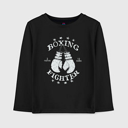 Детский лонгслив Boxing fighter