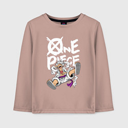 Детский лонгслив One piece - Луффи гир 5