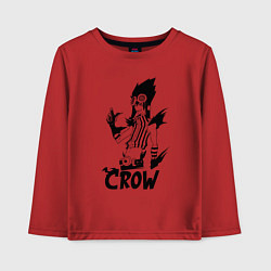 Лонгслив хлопковый детский Crow- Аниме Bakuman, цвет: красный