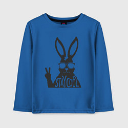 Детский лонгслив Stay cool rabbit