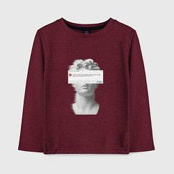 Детский лонгслив Антиной error