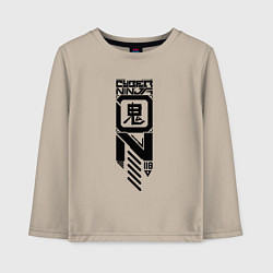 Детский лонгслив Cyber ninja