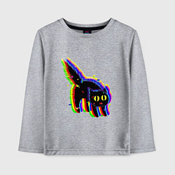 Детский лонгслив Глюк кот - Technical Glitch