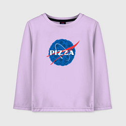 Детский лонгслив Pizza x NASA