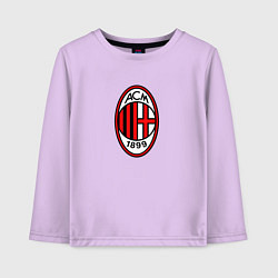 Детский лонгслив Футбольный клуб Milan