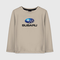 Детский лонгслив Subaru sport auto