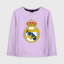 Детский лонгслив Real madrid fc sport