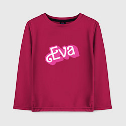 Детский лонгслив Eva -retro barbie style