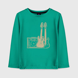 Детский лонгслив Rock life