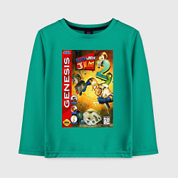 Детский лонгслив Earth worm jim 2 cover